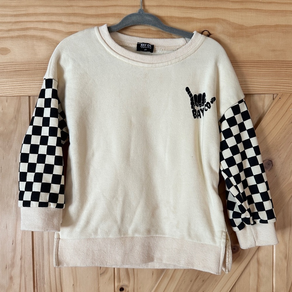 BayCo Toddler Boy Crew Neck 2T